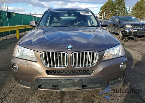 2014 BMW X3 xDrive28I z USA, uszkodzony, nr VIN 5UXWX9C57E0D25786
